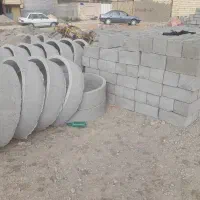 بلوک ۲۰×۴۰ و کعول چاه و درب چاه