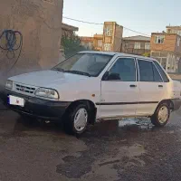 پراید سفید دوگانه