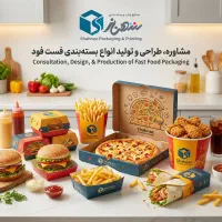 تولیدکننده کارتن و نایلون های فست فود و رستوران