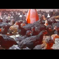 جوجه مرغ و خروس محلی اصل و گلپایگانی و بوقلمون
