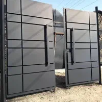 درب باغ پارکینگ600500دروازه ویلا نفررو600500بارانت