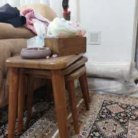 مبل ۷ نفره با ۱عدد میز تلویزیون و میز۳عدد عسلی