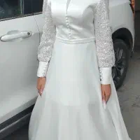 لباس  مجلسی  سفید  لباس  عقد