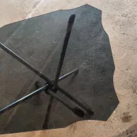 میز شیشه ای تاشو