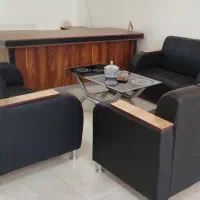 ست مبل و جلو مبلی و میز مدیریت
