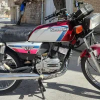 کاوازاکی ۱۲۵مدل۸۲پلاک ملی