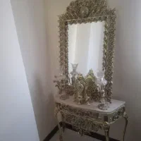 آینه شمعدان برنزی