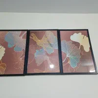 دو عدد تابلو سالم و زیبا/دومی اثر آقای فرشچیان