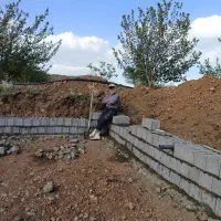 اجرای استخر ذخیره آب