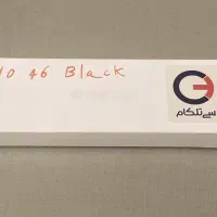 اپل واچ ۱۰ سایز ۴۶ jet black آکبند