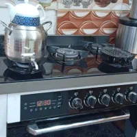 فروش کابینت سینگ ظرفشویی دوقلو هود گازطرح فر