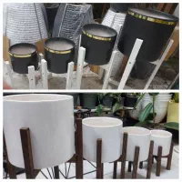 فروش مستقیم گلدان لول گرد تعویض باکاغذکتاب مجله