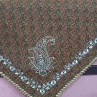 رومیزی ترمه گلدوزی