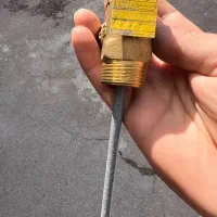 شیر اطمینان رهانه درجه یک با آلباژ برنج کاملا نو