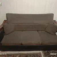مبل هفت نفره راحتی به همراه میز عسلی