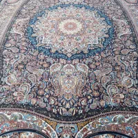 فرش جفت ۱۲ متر پارادایس سرمه ای