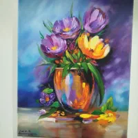 نقاشی رنگ و روغن  رنگ روغن
