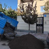 آجر ماسه شن و پوکه،  نیسان کمپرسی