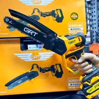 اره شارژی25سانت2باطری بزرگGRT +گارانتی برقی زنجیری