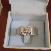 انگشتر الماس طبیعی شناسنامه دار