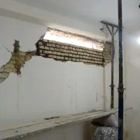 کارگر ساختمان تخریب اساس کشی چیدمان