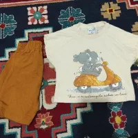 تیشرت شورت بچگانه سایز 40