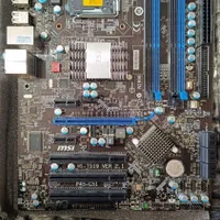 مادربرد CPU ،ddr3 MSI رام 4گیگ