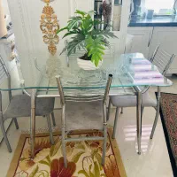 میز نهار خوری استیل اصل خارجی میز غذا خوری