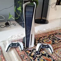 ps5 fat دیسک خور ۲ دسته خیلی کم کار