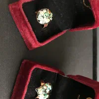 انگشتر خرده فیروزه رزینی دخترانه