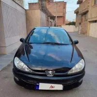 206 خونگی مشکی سالم