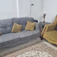 مبل راحتی ۷ نفره لوکاس و میز ناهارخوری ۶ نفره