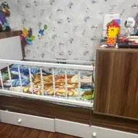 سیرویس تخت و کمد کودک
