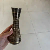 گلدان قلم کاری