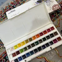 آبرنگ 36 رنگ افرا