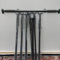 میله بارفیکس درجه یک (روکش دار و قلاب دار)