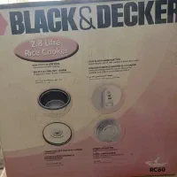پلوپز black & decker|اجاق گاز و لوازم برقی پختوپز|اصفهان, رزمندگان|دیوار