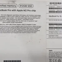 مک بوک پرو ۲۰۲۳ macbook pro m2 لپتاپ اپل|رایانه همراه|تهران, دارآباد|دیوار