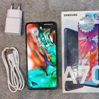 گوشی سامسونگ SAMSUNG A70 درحدنو نو حافظه 128 رام 6