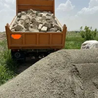 مصالح ساختمانی سنگ پی،شن وماسه وغیره