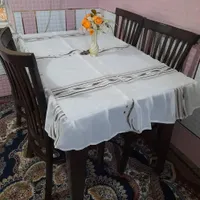 صندلی و میز ناهار خوری چهار نفره در حد نو|میز و صندلی غذاخوری|میناب, |دیوار
