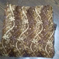 پارچه گیپوردانتل قهوه ای رنگ