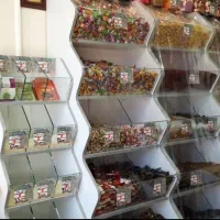 استند آجیل وحبوبات شیر دار