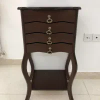 میز تلفن چوب