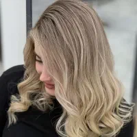 مدل رنگ و لایت، کراتین و فر فقط با هزینه مواد