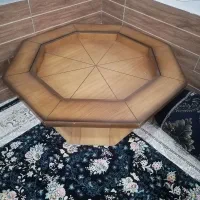 میز جلو مبلی چوبی