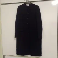 مانتواداری سرمه ای شیک سایز44