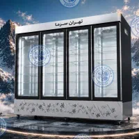 یخچال های vitrini موتور پایین