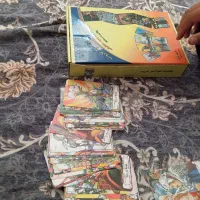 وسایل فال طاروت  همراه کتاب اموزش و پارسور ها