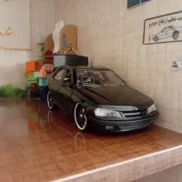 ماکت پژو پارس رنگ ماشین مشکی متالیک